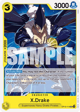 X.Drake (OP10-114) - Royal Blood (Uncommon) [OP10-114] - JotaCards - Tu Tienda de TCG