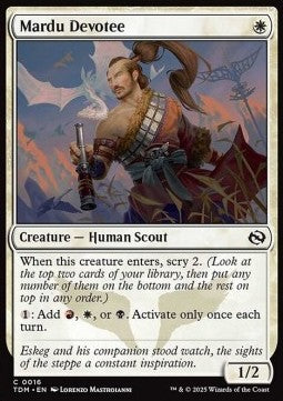 Mardu Devotee - Tarkir: Dragonstorm (Common) [TDM-16] - JotaCards - Tu Tienda de TCG