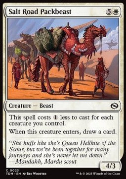 Salt Road Packbeast - Tarkir: Dragonstorm (Common) [TDM-23] - JotaCards - Tu Tienda de TCG