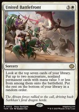 United Battlefront - Tarkir: Dragonstorm (Rare) [TDM-32] - JotaCards - Tu Tienda de TCG