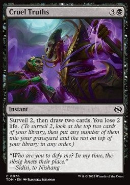 Cruel Truths - Tarkir: Dragonstorm (Common) [TDM-76] - JotaCards - Tu Tienda de TCG