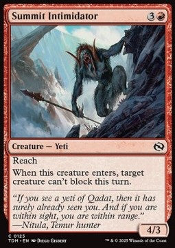 Summit Intimidator - Tarkir: Dragonstorm (Common) [TDM-125] - JotaCards - Tu Tienda de TCG