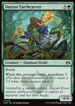 Dusyut Earthcarver - Tarkir: Dragonstorm (Common) [TDM-141] - JotaCards - Tu Tienda de TCG