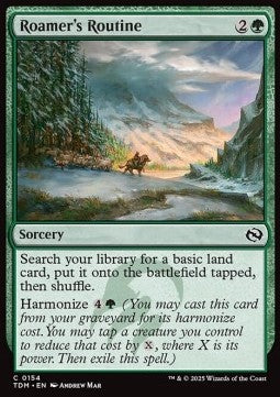 Roamer's Routine - Tarkir: Dragonstorm (Common) [TDM-154] - JotaCards - Tu Tienda de TCG