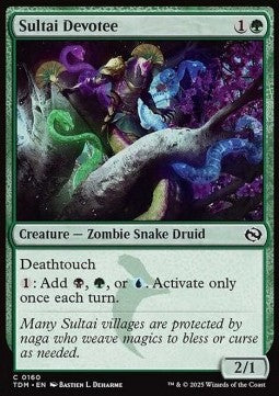 Sultai Devotee - Tarkir: Dragonstorm (Common) [TDM-160] - JotaCards - Tu Tienda de TCG