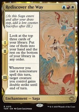 Rediscover the Way - Tarkir: Dragonstorm (Rare) [TDM-215] - JotaCards - Tu Tienda de TCG