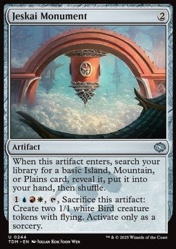 Jeskai Monument - Tarkir: Dragonstorm (Uncommon) [TDM-244] - JotaCards - Tu Tienda de TCG