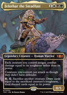Felothar the Steadfast - Commander: Tarkir: Dragonstorm (Mythic) [TDC-4] - JotaCards - Tu Tienda de TCG