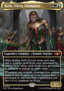 Kotis, Sibsig Champion - Commander: Tarkir: Dragonstorm (Mythic) [TDC-5] - JotaCards - Tu Tienda de TCG
