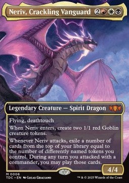 Neriv, Crackling Vanguard - Commander: Tarkir: Dragonstorm (Mythic) [TDC-6] - JotaCards - Tu Tienda de TCG