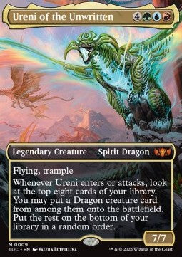 Ureni of the Unwritten - Commander: Tarkir: Dragonstorm (Mythic) [TDC-9] - JotaCards - Tu Tienda de TCG