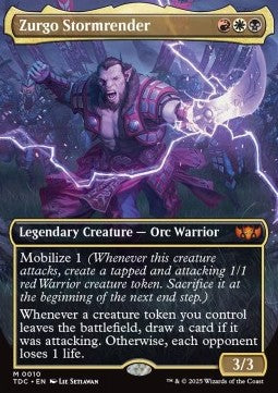 Zurgo Stormrender - Commander: Tarkir: Dragonstorm (Mythic) [TDC-10] - JotaCards - Tu Tienda de TCG