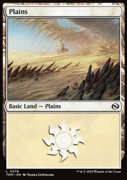 Plains (V.3) - Tarkir: Dragonstorm (Land) [TDM-278] - JotaCards - Tu Tienda de TCG