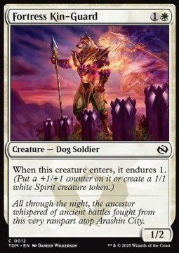 Fortress Kin-Guard - Tarkir: Dragonstorm (Common) [TDM-12] - JotaCards - Tu Tienda de TCG