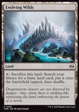 Evolving Wilds - Tarkir: Dragonstorm (Common) [TDM-255] - JotaCards - Tu Tienda de TCG