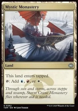 Mystic Monastery - Tarkir: Dragonstorm (Uncommon) [TDM-262] - JotaCards - Tu Tienda de TCG
