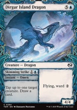 Dirgur Island Dragon // Skimming Strike - Tarkir: Dragonstorm: Extras (Common) [XTDM-294] - JotaCards - Tu Tienda de TCG