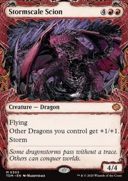 Stormscale Scion - Tarkir: Dragonstorm: Extras (Mythic) [XTDM-303] - JotaCards - Tu Tienda de TCG