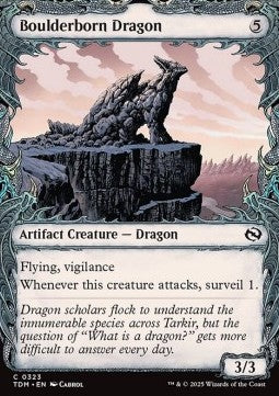 Boulderborn Dragon - Tarkir: Dragonstorm: Extras (Common) [XTDM-323] - JotaCards - Tu Tienda de TCG