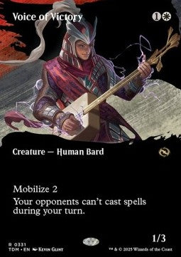 Voice of Victory - Tarkir: Dragonstorm: Extras (Rare) [XTDM-331] - JotaCards - Tu Tienda de TCG