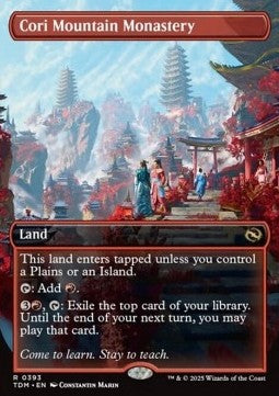 Cori Mountain Monastery - Tarkir: Dragonstorm: Extras (Rare) [XTDM-393] - JotaCards - Tu Tienda de TCG