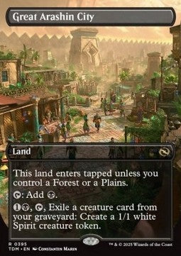 Great Arashin City - Tarkir: Dragonstorm: Extras (Rare) [XTDM-395] - JotaCards - Tu Tienda de TCG