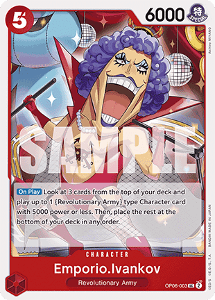 Emporio.Ivankov (OP06-003) (V.1) - The Best (Uncommon) [PRB01-OP06-003] - JotaCards - Tu Tienda de TCG