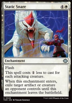 Static Snare - Tarkir: Dragonstorm (Uncommon) [TDM-26] - JotaCards - Tu Tienda de TCG