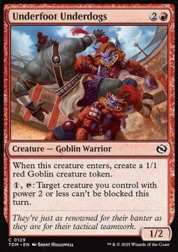 Underfoot Underdogs - Tarkir: Dragonstorm (Common) [TDM-129] - JotaCards - Tu Tienda de TCG