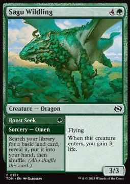 Sagu Wildling // Roost Seek - Tarkir: Dragonstorm (Common) [TDM-157] - JotaCards - Tu Tienda de TCG