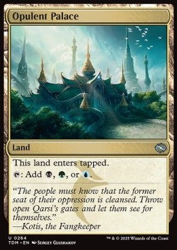 Opulent Palace - Tarkir: Dragonstorm (Uncommon) [TDM-264] - JotaCards - Tu Tienda de TCG