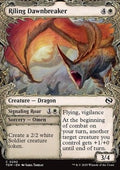 Riling Dawnbreaker // Signaling Roar - Tarkir: Dragonstorm: Extras (Common) [XTDM-292] - JotaCards - Tu Tienda de TCG