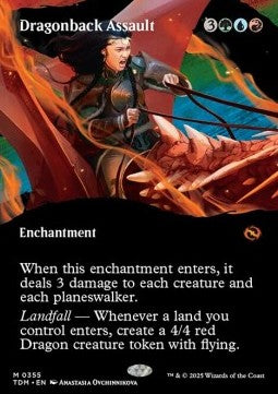 Dragonback Assault - Tarkir: Dragonstorm: Extras (Mythic) [XTDM-355] - JotaCards - Tu Tienda de TCG