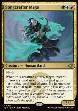 Songcrafter Mage - Tarkir: Dragonstorm (Rare) [TDM-225] - JotaCards - Tu Tienda de TCG