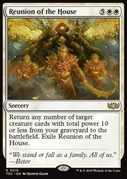 Reunion of the House - Commander: Tarkir: Dragonstorm (Rare) [TDC-15] - JotaCards - Tu Tienda de TCG