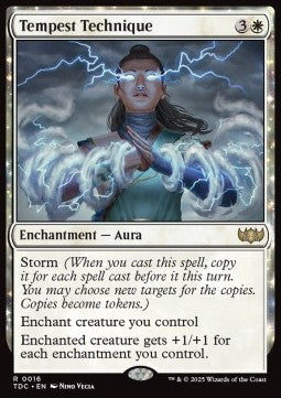 Tempest Technique - Commander: Tarkir: Dragonstorm (Rare) [TDC-16] - JotaCards - Tu Tienda de TCG