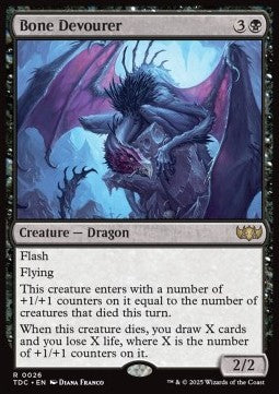 Bone Devourer - Commander: Tarkir: Dragonstorm (Rare) [TDC-26] - JotaCards - Tu Tienda de TCG