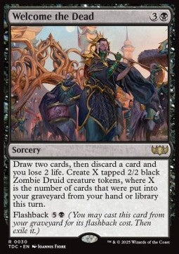 Welcome the Dead - Commander: Tarkir: Dragonstorm (Rare) [TDC-30] - JotaCards - Tu Tienda de TCG