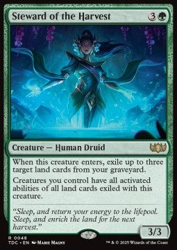 Steward of the Harvest - Commander: Tarkir: Dragonstorm (Rare) [TDC-48] - JotaCards - Tu Tienda de TCG
