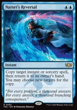 Narset's Reversal - Commander: Tarkir: Dragonstorm (Rare) [TDC-92] - JotaCards - Tu Tienda de TCG