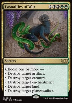Casualties of War - Commander: Tarkir: Dragonstorm (Rare) [TDC-98] - JotaCards - Tu Tienda de TCG