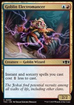 Goblin Electromancer - Commander: Tarkir: Dragonstorm (Common) [TDC-99] - JotaCards - Tu Tienda de TCG