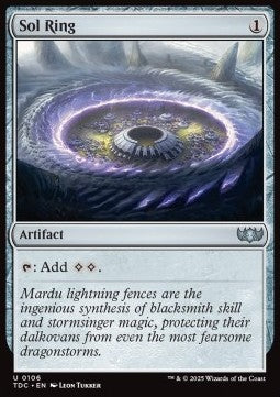 Sol Ring - Commander: Tarkir: Dragonstorm (Uncommon) [TDC-106] - JotaCards - Tu Tienda de TCG