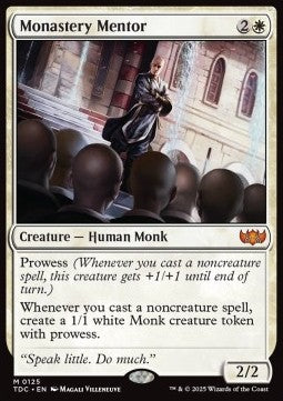 Monastery Mentor - Commander: Tarkir: Dragonstorm (Mythic) [TDC-125] - JotaCards - Tu Tienda de TCG