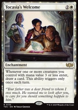 Tocasia's Welcome - Commander: Tarkir: Dragonstorm (Rare) [TDC-135] - JotaCards - Tu Tienda de TCG