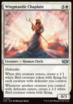 Wingmantle Chaplain - Commander: Tarkir: Dragonstorm (Uncommon) [TDC-141] - JotaCards - Tu Tienda de TCG