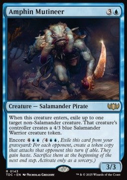 Amphin Mutineer - Commander: Tarkir: Dragonstorm (Rare) [TDC-143] - JotaCards - Tu Tienda de TCG