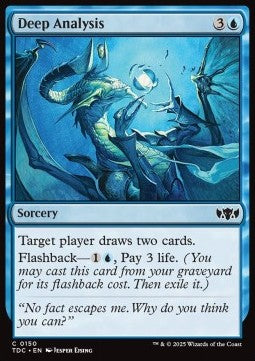 Deep Analysis - Commander: Tarkir: Dragonstorm (Common) [TDC-150] - JotaCards - Tu Tienda de TCG