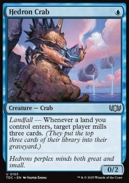 Hedron Crab - Commander: Tarkir: Dragonstorm (Uncommon) [TDC-155] - JotaCards - Tu Tienda de TCG