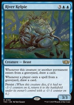 River Kelpie - Commander: Tarkir: Dragonstorm (Rare) [TDC-166] - JotaCards - Tu Tienda de TCG